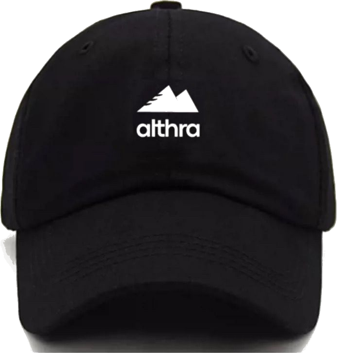 Althra Logo cap front view